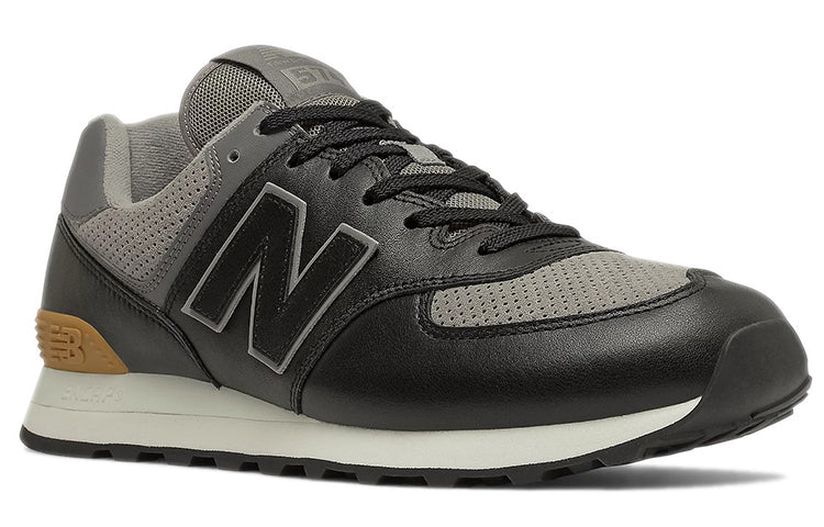 New Balance 574 Series Non-Slip Breathable Retro Low Tops Casual Black ML574EX2