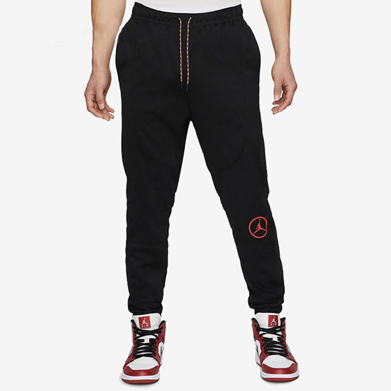 Air Jordan MENS Basketball Knit Casual Sports Pants Black CV2752-010