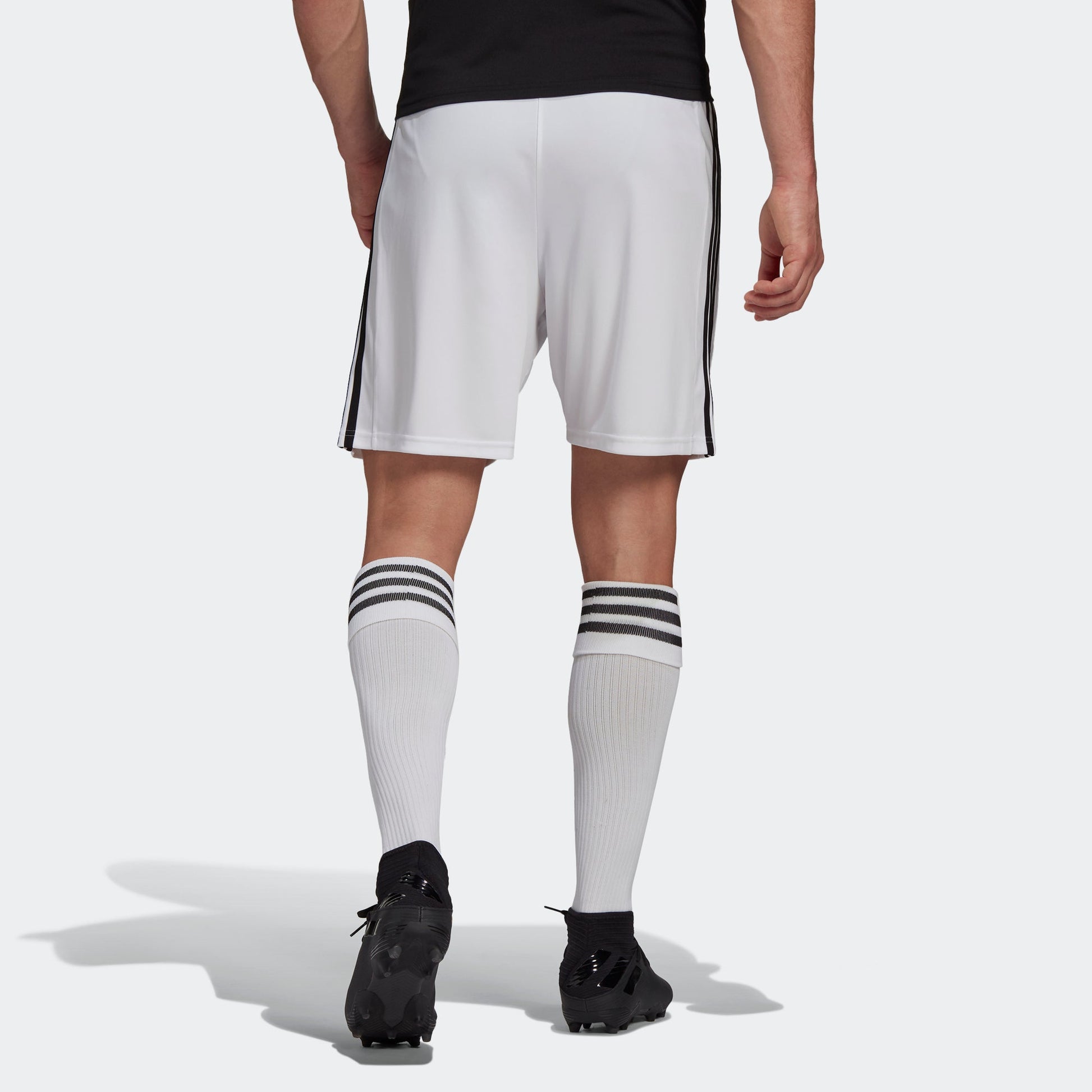 adidas Squad 21 Sho Stripe Soccer/Football Sports Shorts White GN5773