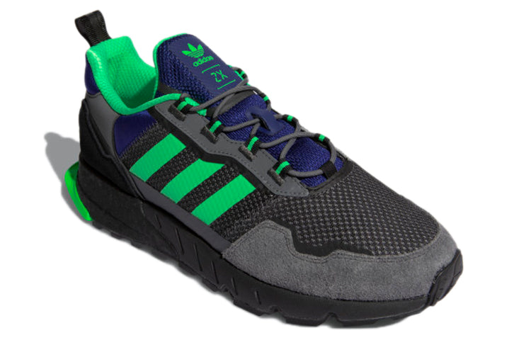 adidas ZX 1K Boost 'Grey Screaming Green' H00430