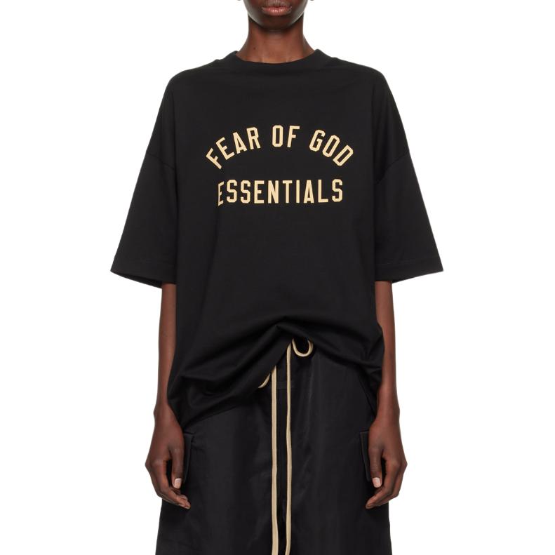 Fear of God Essentials Jersey Crewneck Tee 'Black' 125BT244190F