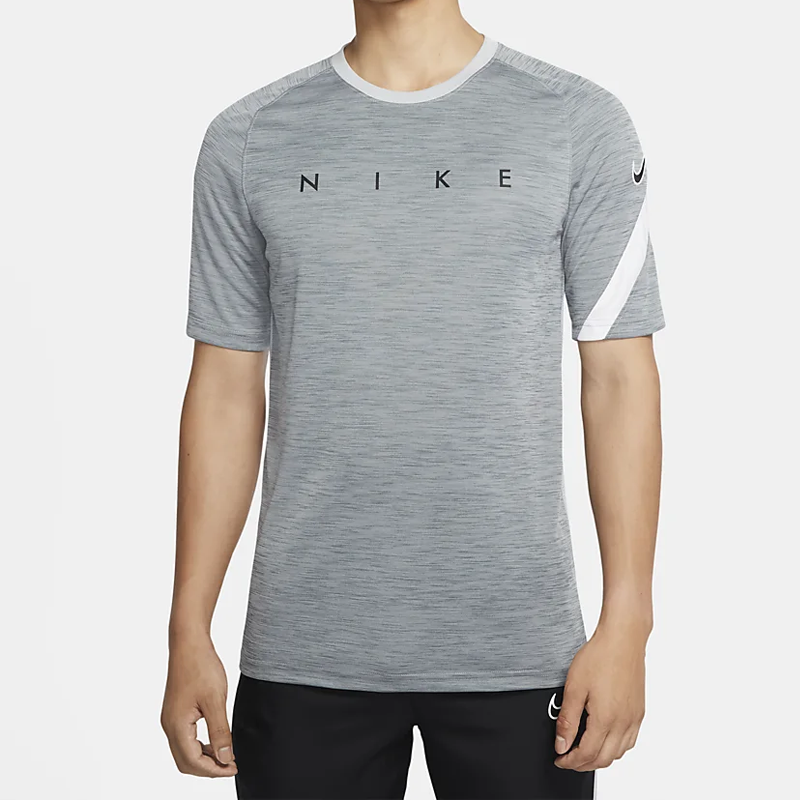 Nike Dri-Fit Academy Alphabet Short Sleeve Gray CK5538-084