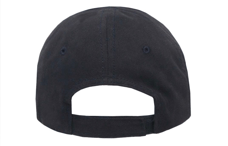 Balenciaga Embroidered Crew Logo Baseball Cap 'Black' 617139410B21000