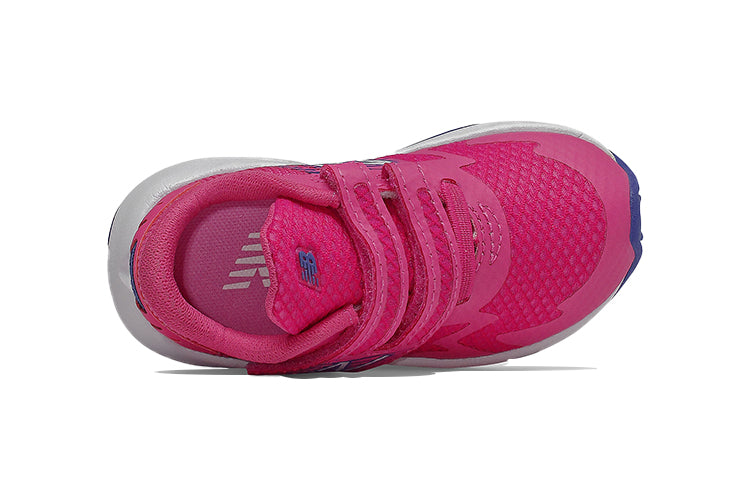 New Balance Hook / Loop Rave Run Blue Pink Toddler ITRAVLE1