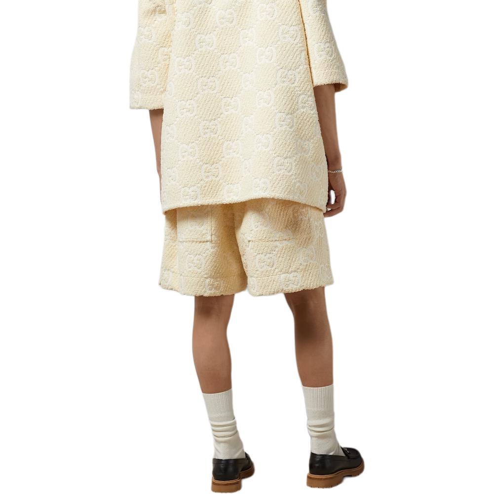Gucci GG Terrycloth Shorts 'Ivory' 782616-ZAPYQ-9326