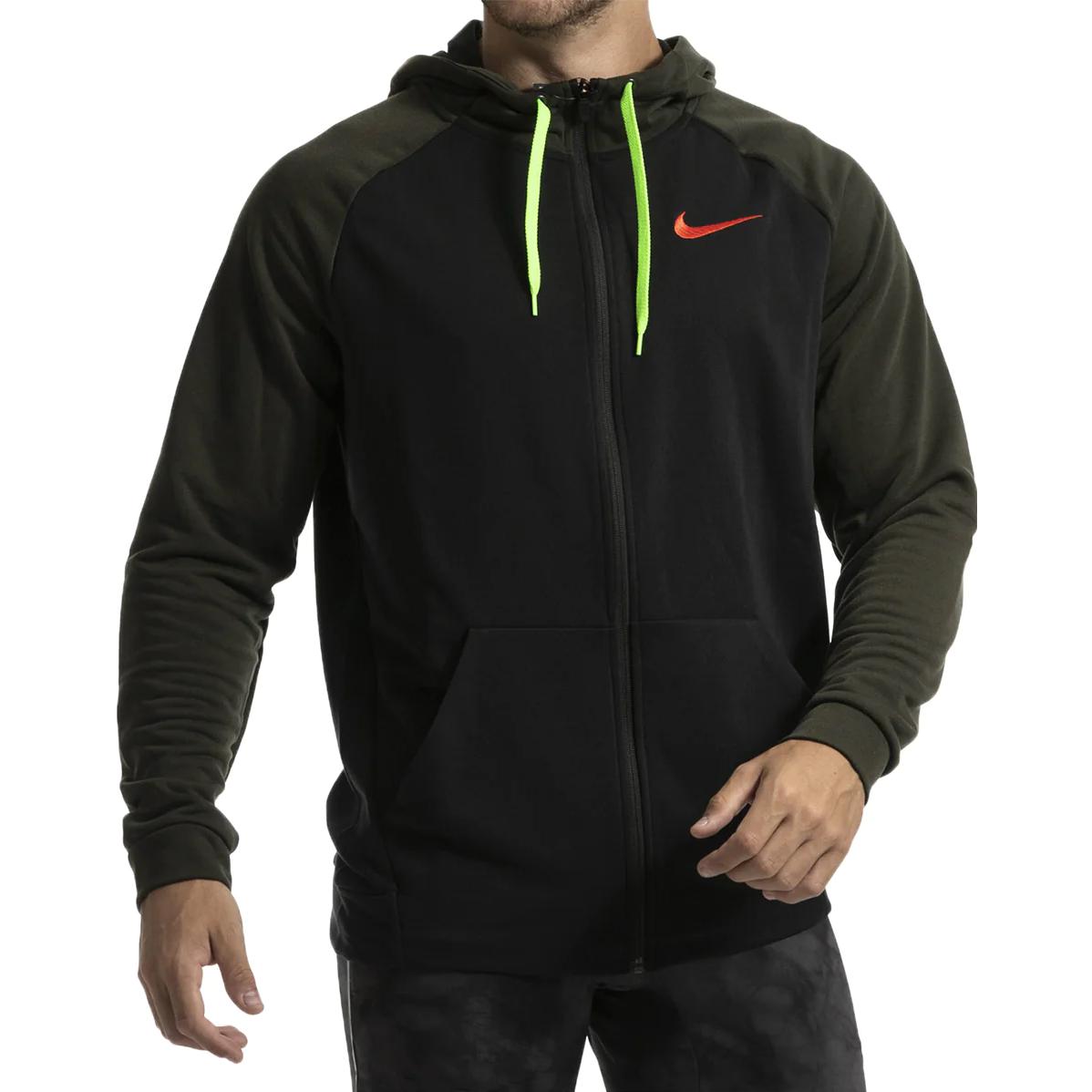 Nike Dri-fit Zip Front Training Hoodie 'Black' 860465-014