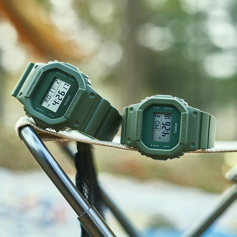CASIO G-Shock Square 'Green' DW-5600ET-3PR-PERSON