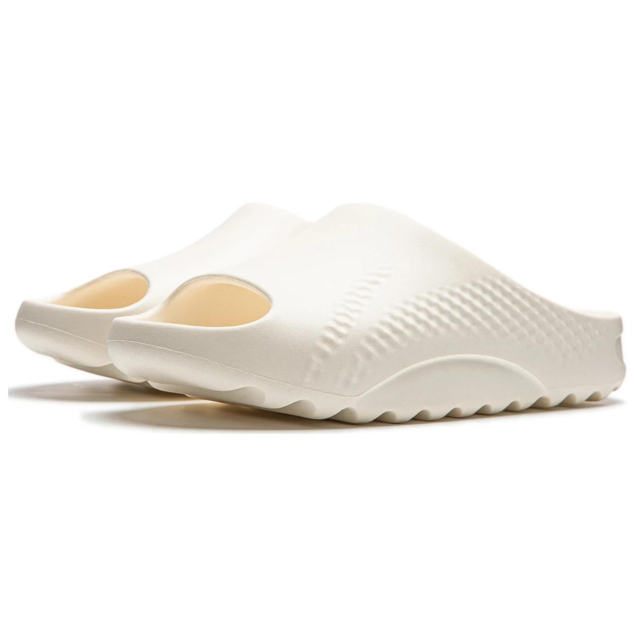 Li-Ning Soft Cleanfit Slippers 'Beige' AGAU023-1