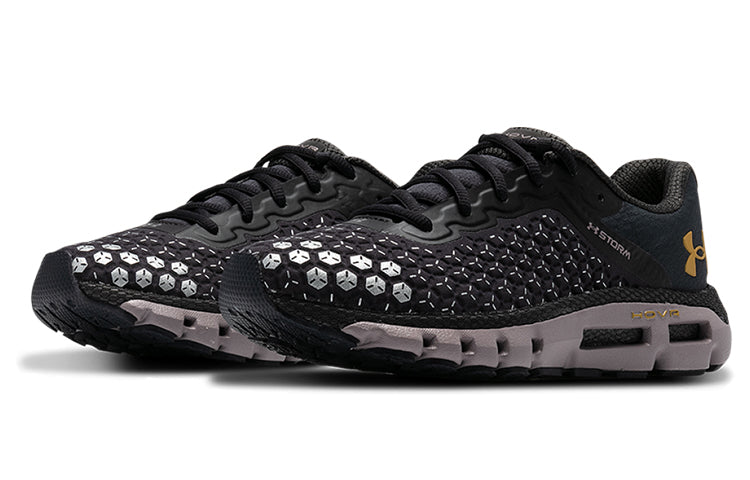 (WMNS) Under Armour Hovr Infinite 2 ColdGear Reactor Running 'Black Purple' 3023624-501