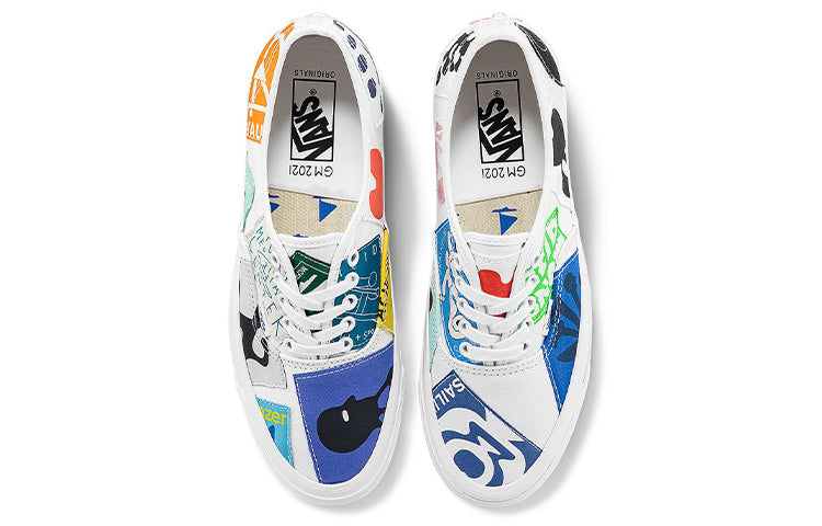 Vans Geoff McFetridge x Vault OG Authentic LX 'Gamelan of Tags' VN0A4BV991V