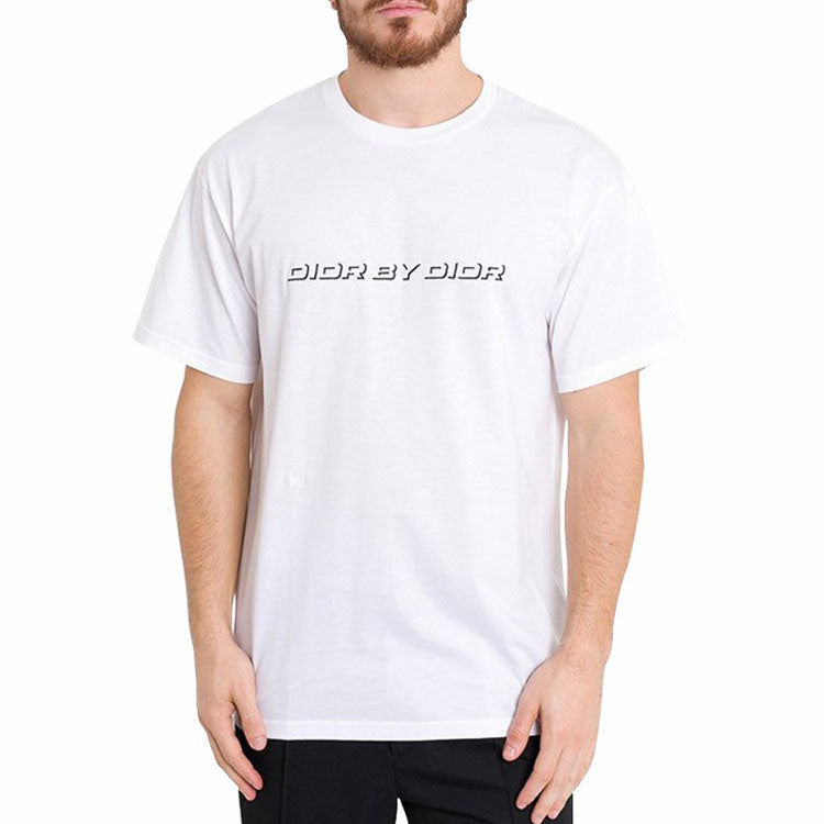 DIOR Homme Embroidery Logo Printing Male White 863J611K0910-089