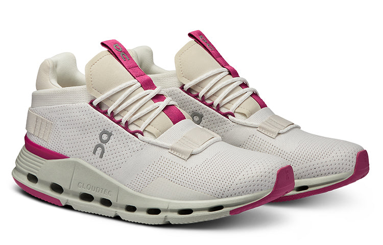 (WMNS) On Running Cloudnova 'Undyed White Carnation' 26.98125