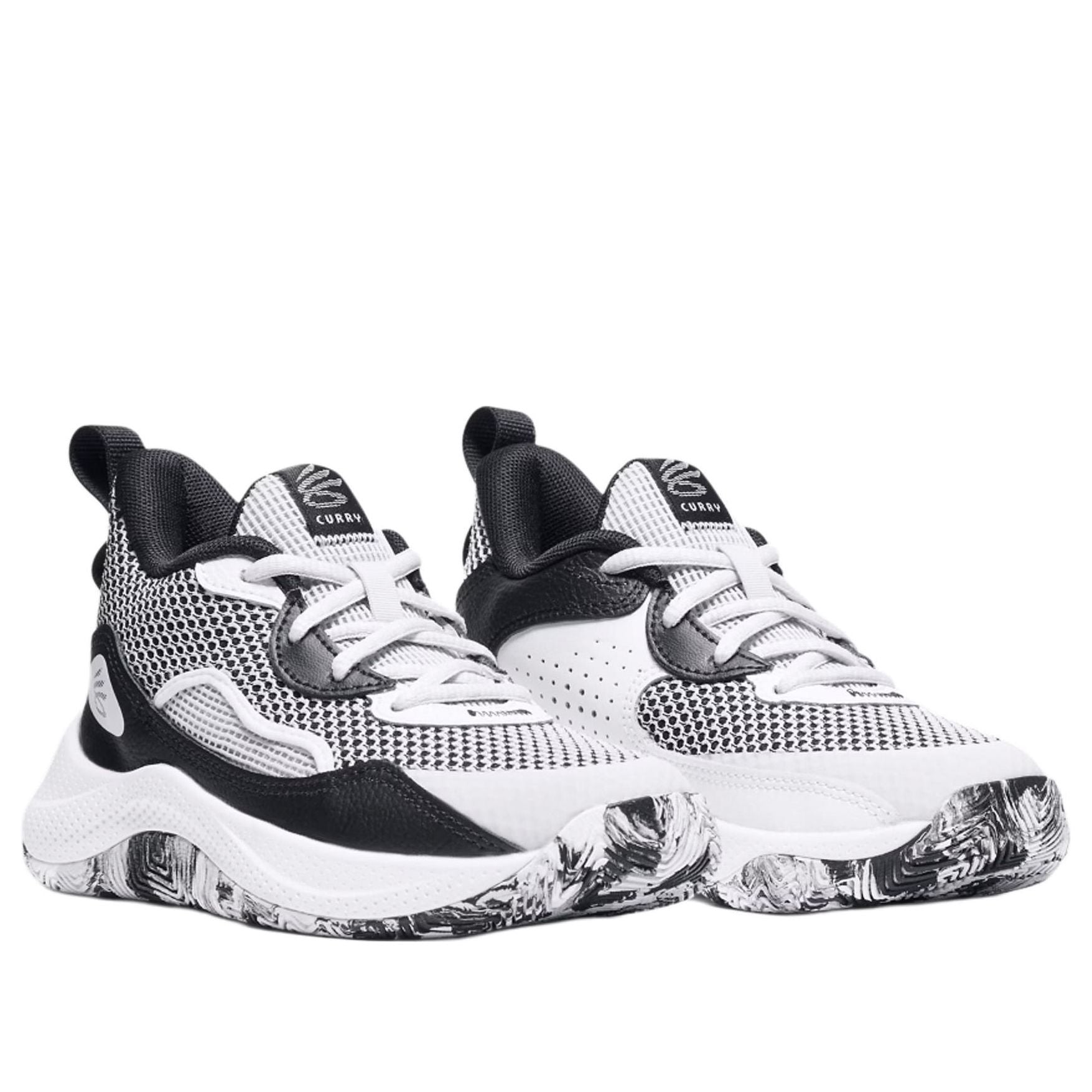 (PS) Under Armour Curry 3Z 24 'White Black' 3027628-100