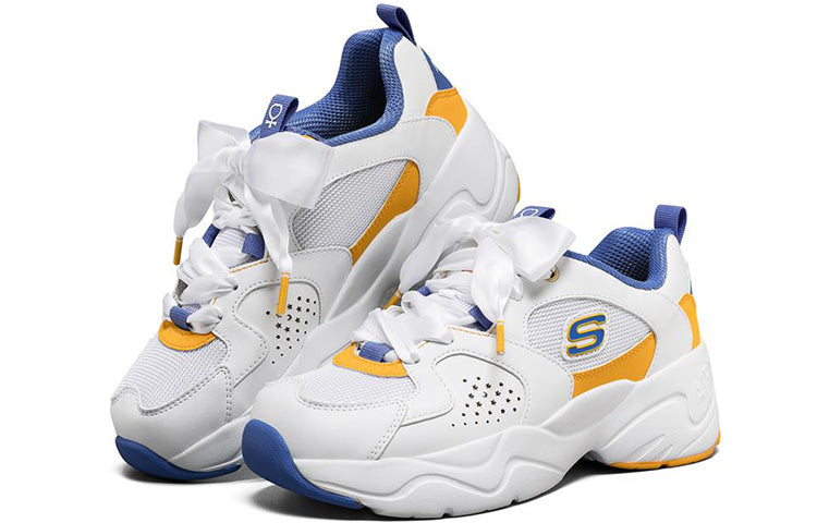 (WMNS) Skechers Sailor Moon x D'Lites Airy 2.0 'White Blue Yellow' 66666267-WBLY
