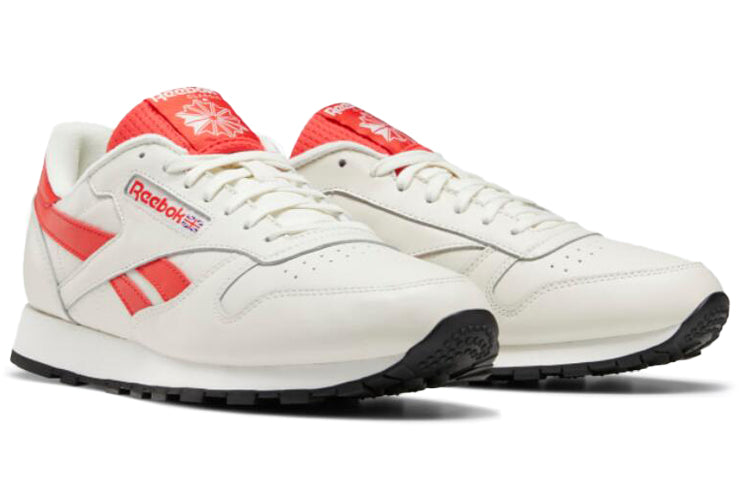 Reebok Classic Leather White Orange EF3383
