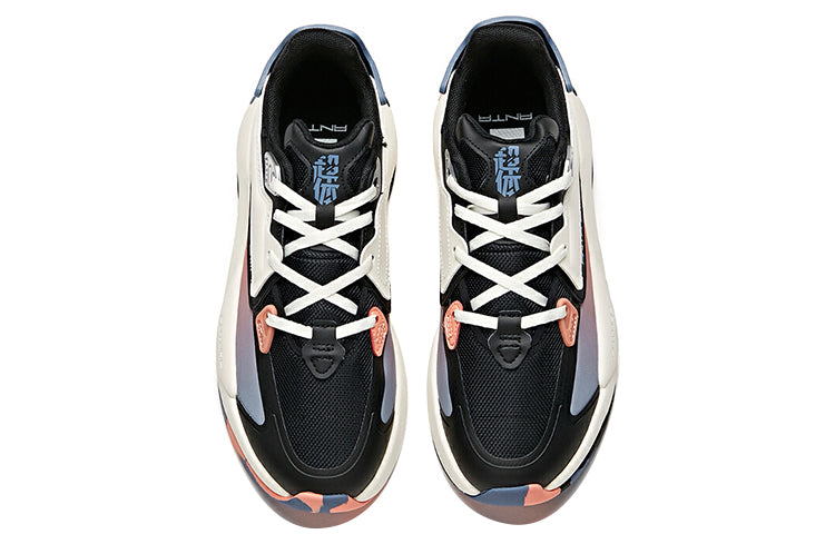 (WMNS) ANTA Skateboarding Series Sneakers 'White Pink Black' 122118083-2