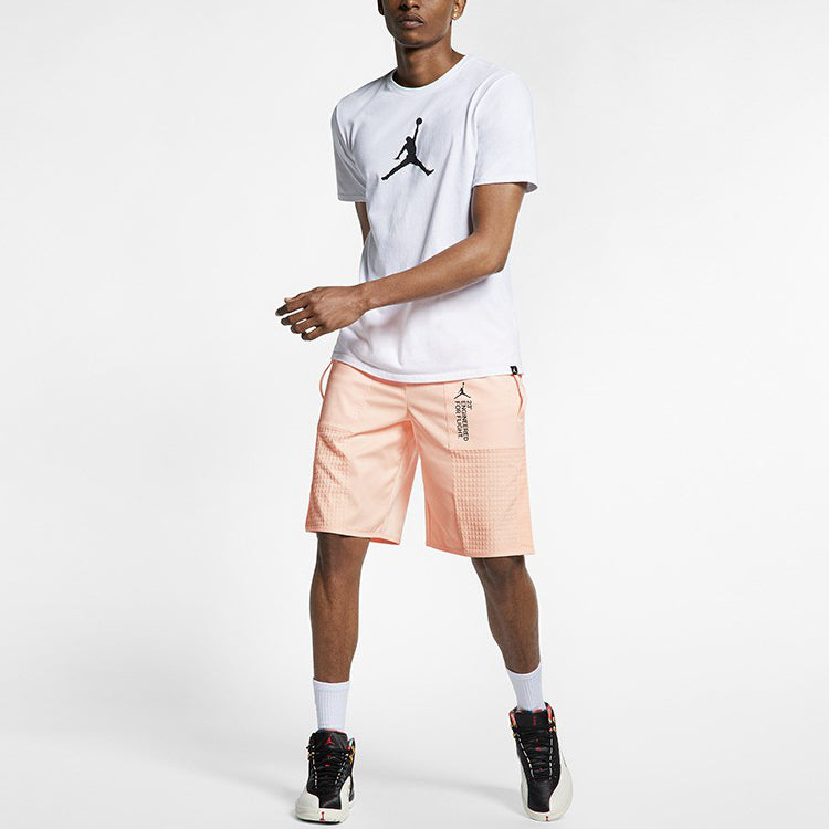 Air Jordan 23 Engineer Athleisure Casual Sports Shorts Pink AJ1068-814