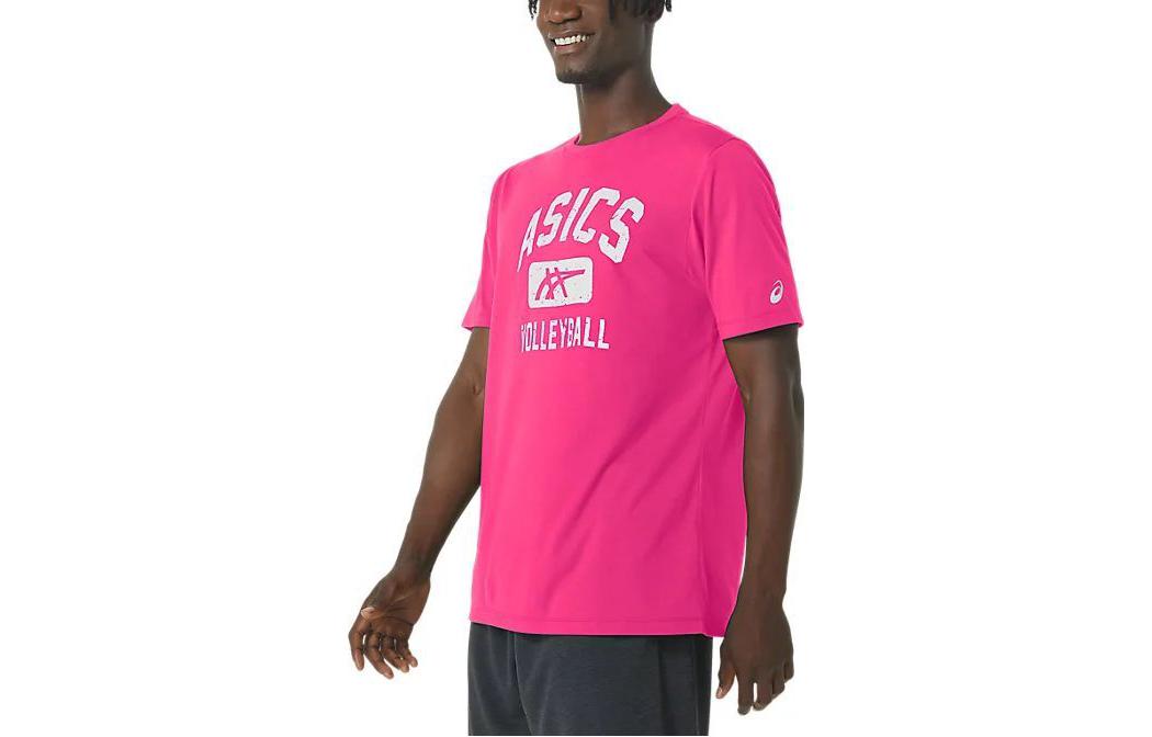 ASICS Volleyball Graphic T-shirt 'Hot Pink' 2053A157-670