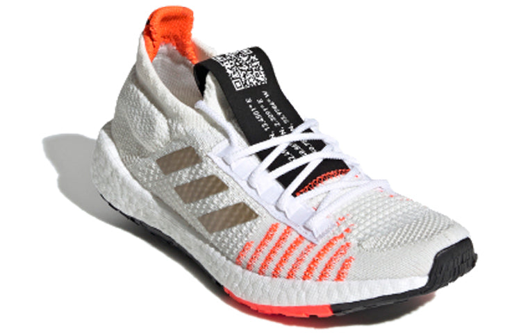 (GS) adidas PulseBoost HD J 'White Solar Red' EF0914
