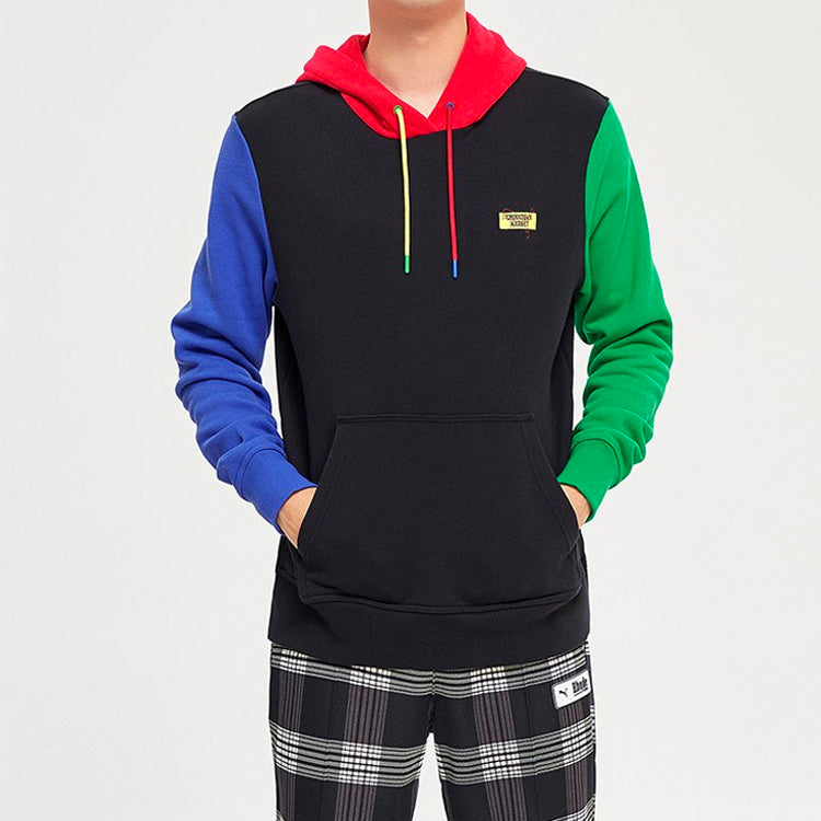 PUMA x Chinatown Market Hoodie 'Black Yellow Purple Green Red' 595625-01