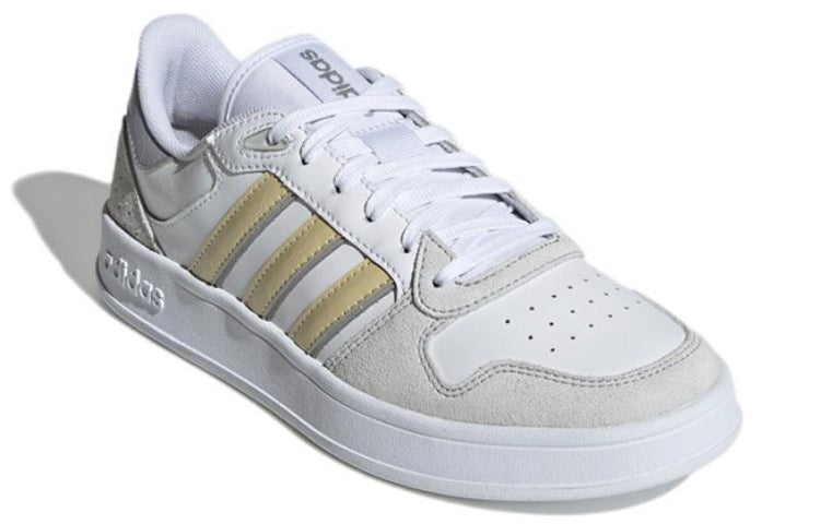 (WMNS) adidas Breaknet Plus 'White Gray Yellow' GX8206