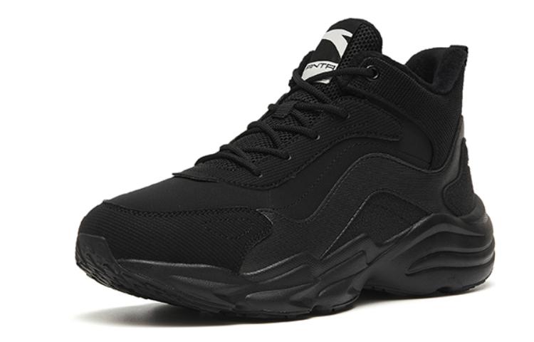(WMNS) ANTA Walker Mid 'Black Grey' 122248984-1