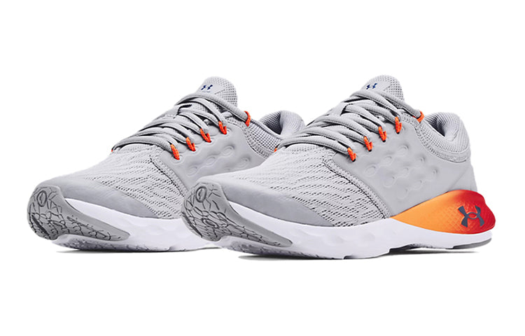 (GS) Under Armour Charged Vantage Grey/Orange/Red 3024773-101