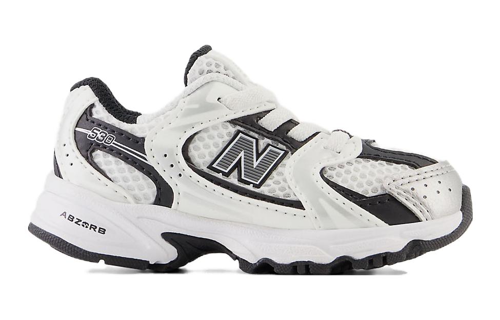 (TD) New Balance 530 Bungee Shoes 'White Black' IZ530LB