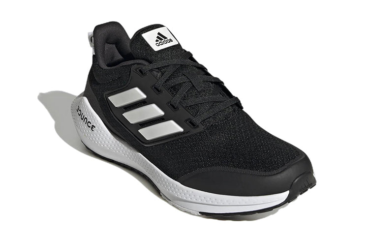 (GS) adidas EQ21 Run 2.0 Bounce J 'Black White' GY4354