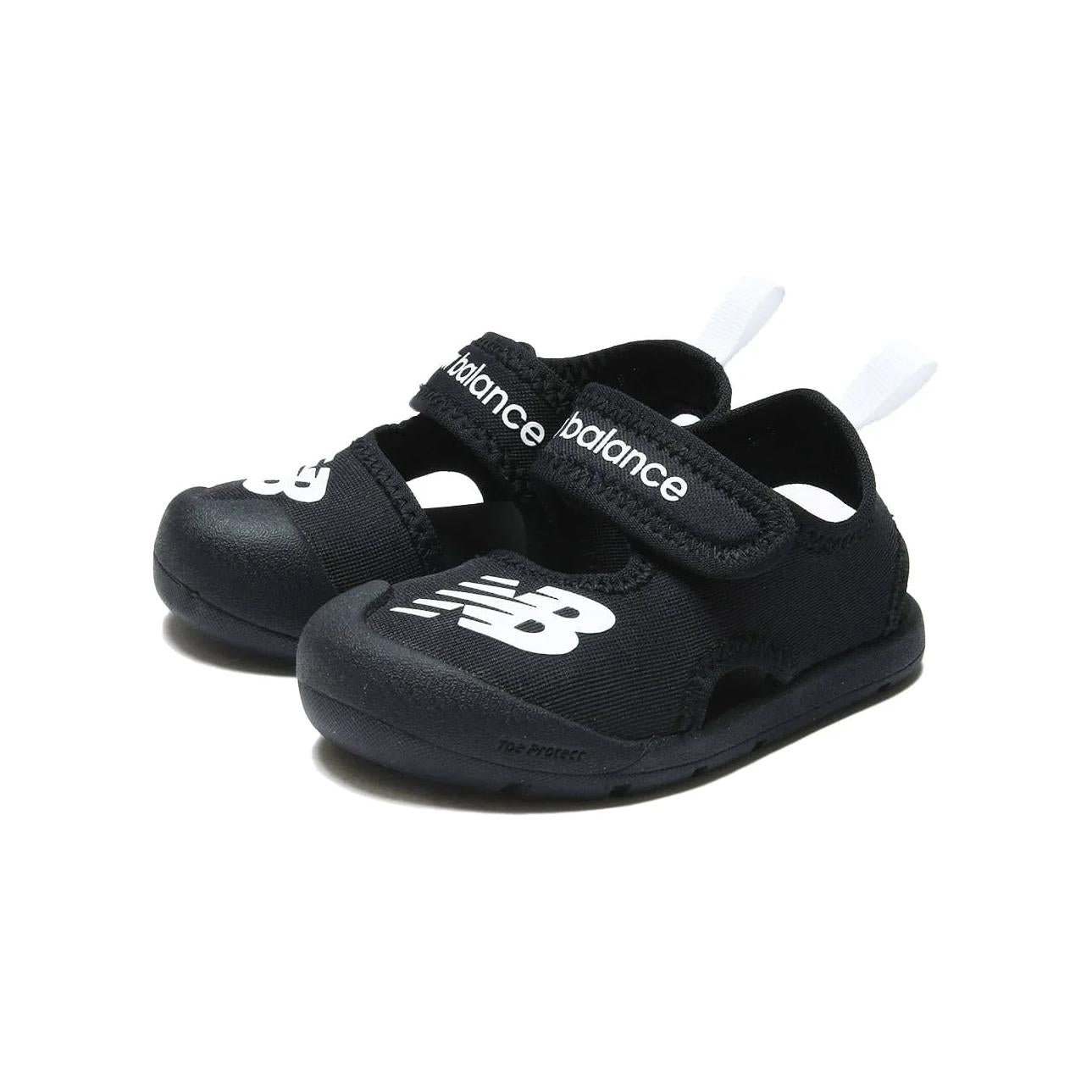 (PS) New Balance CRSR Sandals 'Black White' SIFCRSA1