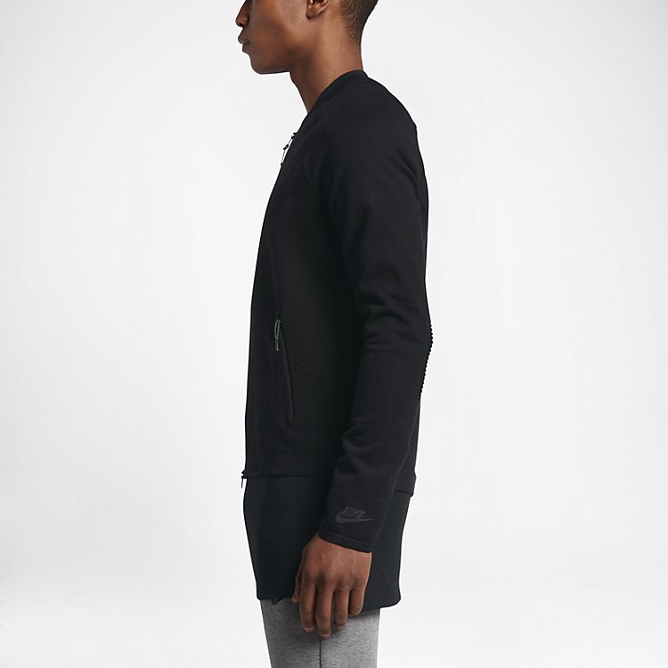 Apparel Hoodies Men Nike Sportswear Tech Knit Jacket 832178-010