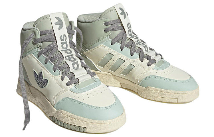 (WMNS) adidas originals Drop Step XL 'White Light Green Dark Green' HQ6948