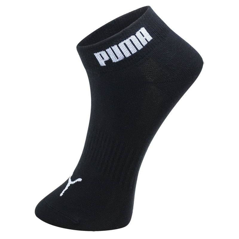 PUMA Quarter Socks 3 pack 'Black White' 100002381-002