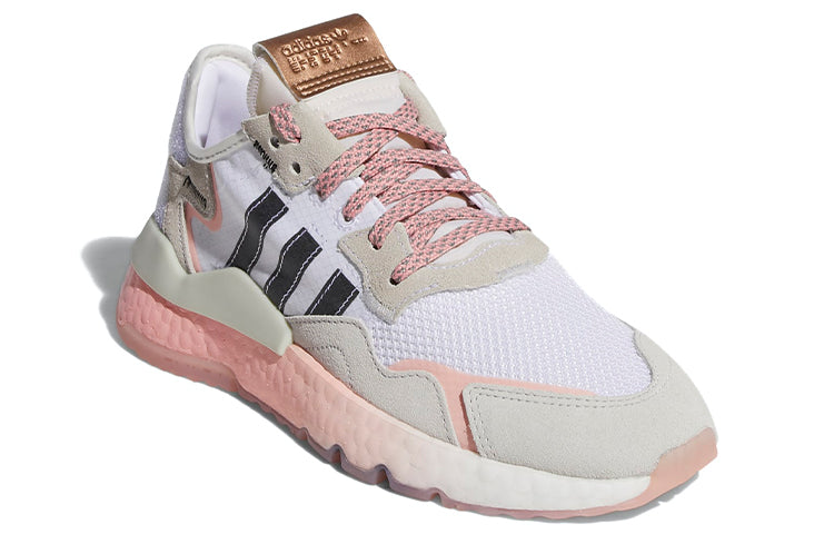 (WMNS) adidas originals Nite Jogger 'White Brown Pink' FV8431