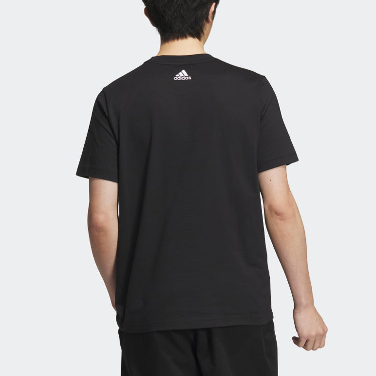 adidas Graphic Logo T-Shirts 'Black' IA8155