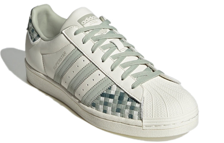 (WMNS) adidas originals Superstar 'White Green' GY4156