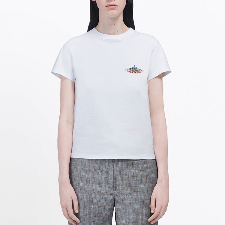 Balenciaga Pattern Version Short Sleeve White 578133THV609000