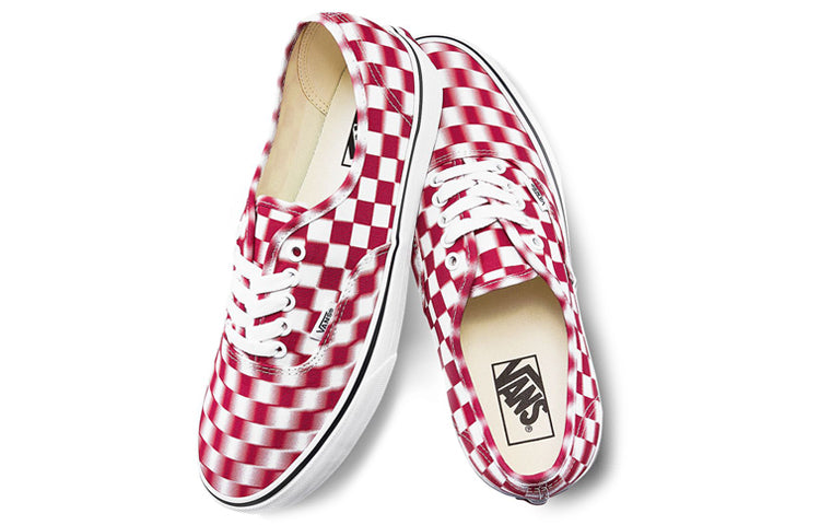 Vans Authentic 'Blur Check - White Red' VN0A2Z5I17Z
