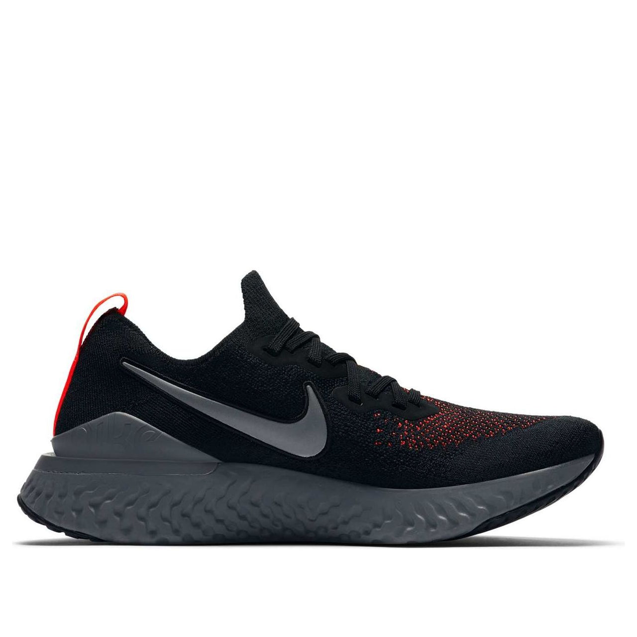 Nike Epic React Flyknit 2 'Black Red' CJ9695-001