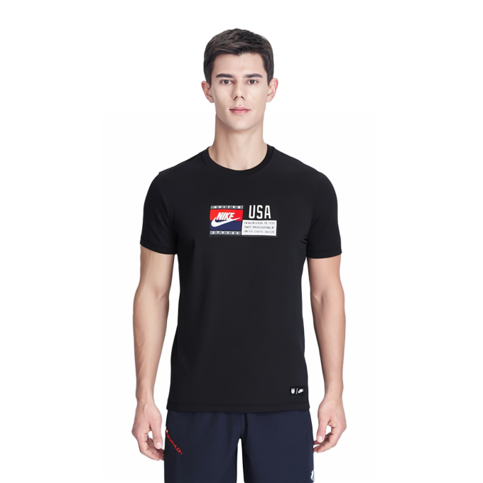 Nike 2020-21 USA Voice Tag T-shirt 'Black' CD1262-010