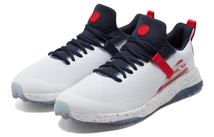 PUMA Fusion EVO Sport Shoes White/Blue/Red 195586-01