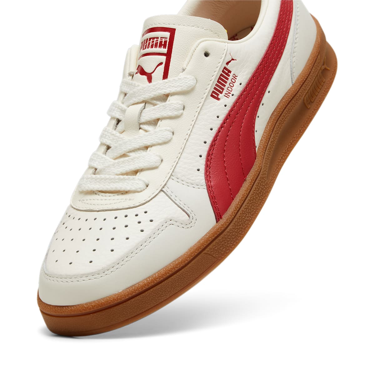 PUMA Indoor OG 'Frosted Ivory-Club Red' 395363-01