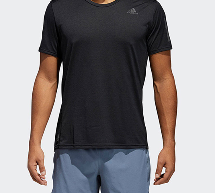 adidas Rs Cooler Ss M Running Short Sleeved Male Black CG2190