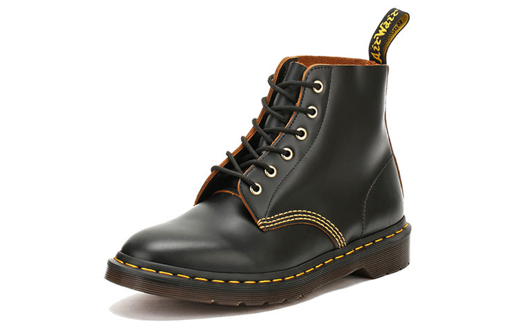 Dr. Martens Retro 6 Martin boots Couple Style Black 22701001