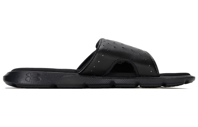(WMNS) Under Armour Ignite 7 Slide 'Black White' 3026027-001
