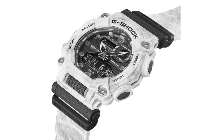 CASIO G-Shock Analog-Digital 'White' GA-900GC-7APR