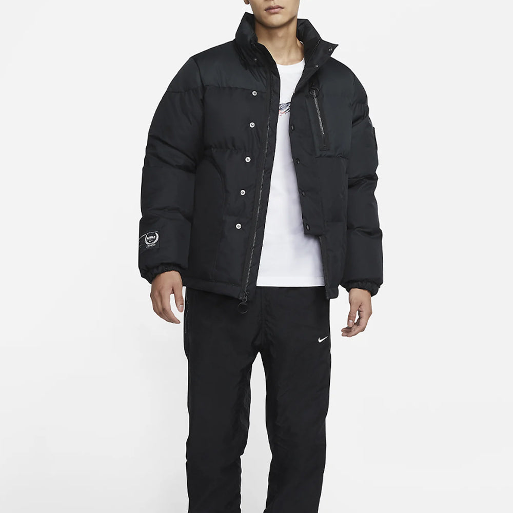 Nike LeBron Premium Woven sports padded Jacket Black CK6779-010