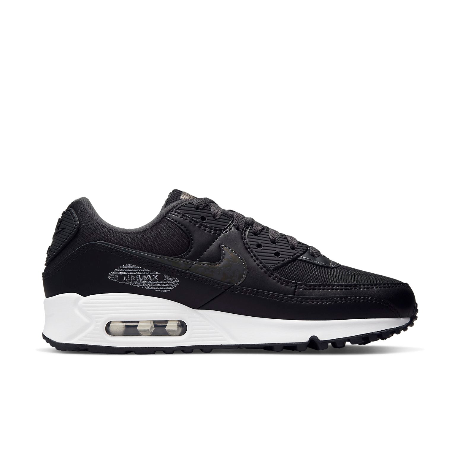 (WMNS) Nike Air Max 90 'Black White' DC9445-001