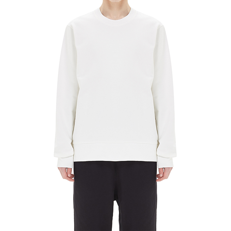 adidas Y-3 Back Logo Crew Neck Sweatshirt 'Core White' FN3372