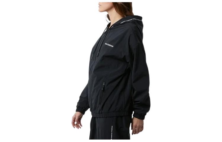 (WMNS) New Balance Magnify Essentials Tricot Lined Jacket Asia Sizing 'Black' WJ23506-BK